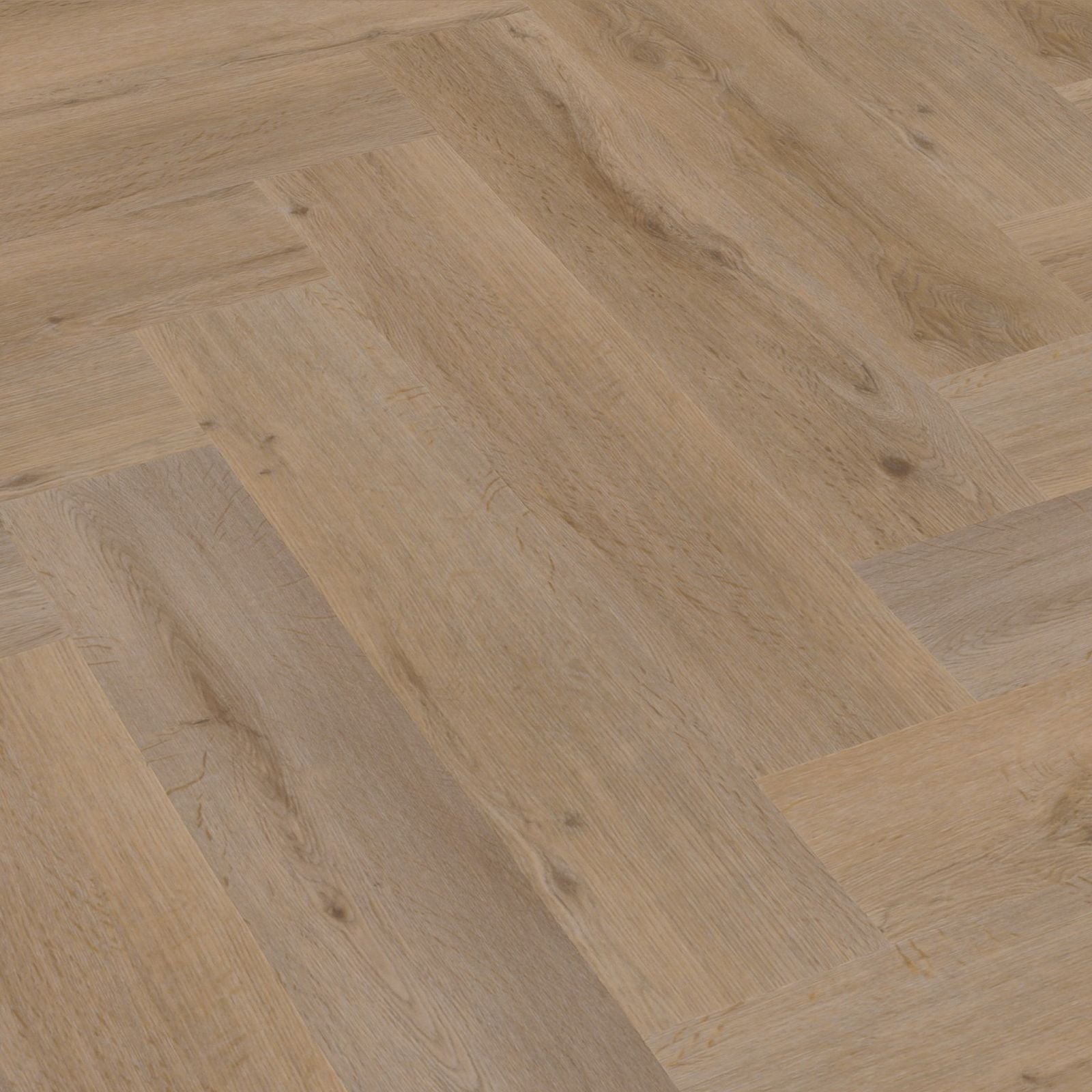 Ambiant Spigato Vivero Visgraat Dryback Natural Oak - Plak PVC Vloer
