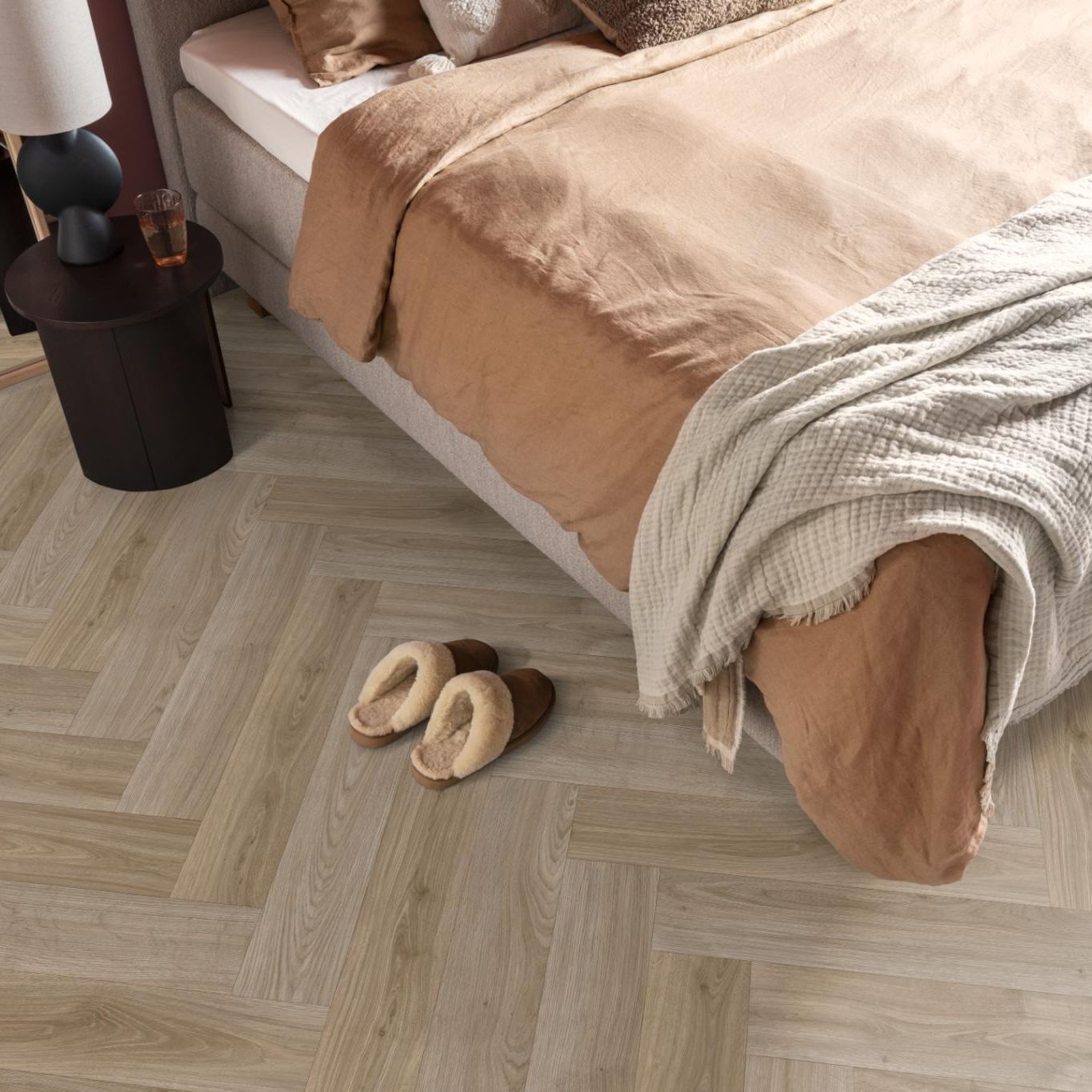 Ambiant Supreme 50 Boreal Visgraat Eiken Bruin 4500 Vinyl
