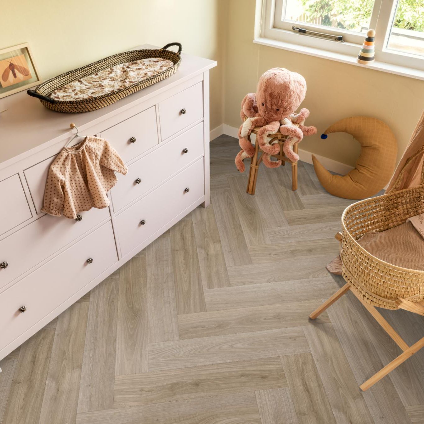 Ambiant Supreme 50 Boreal Visgraat Eiken Bruin 4500 Vinyl