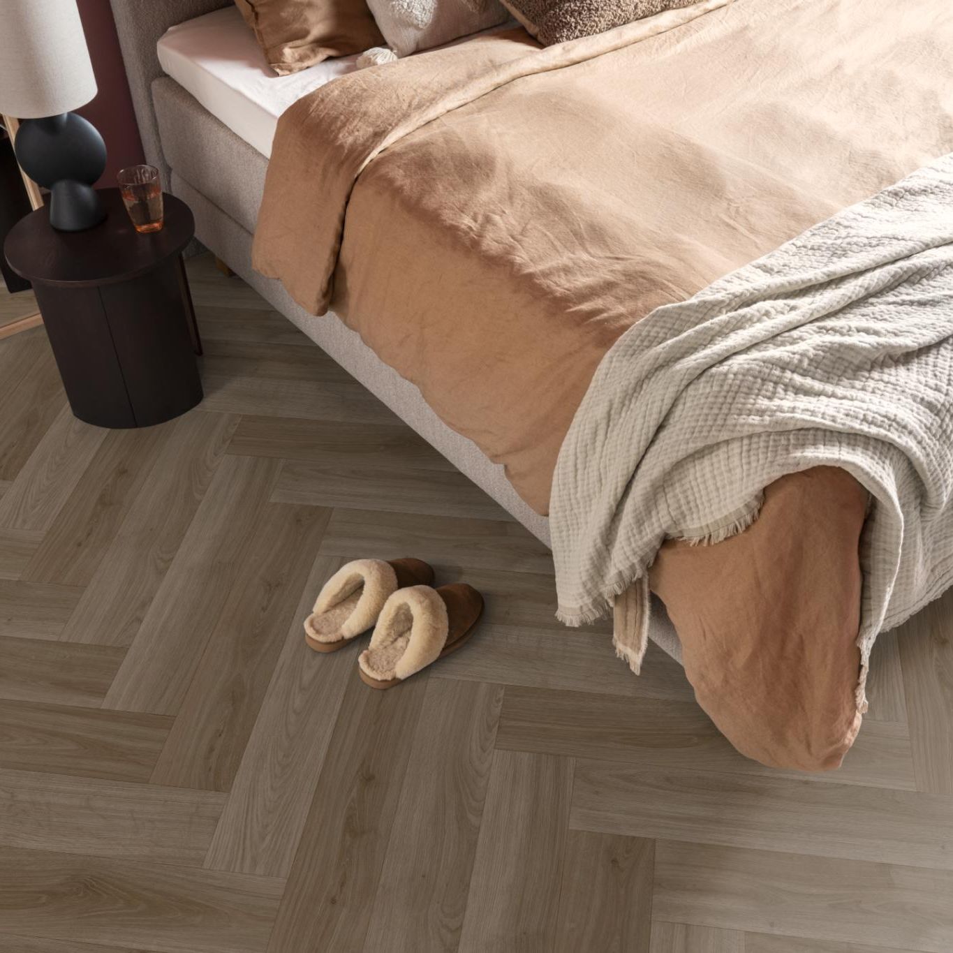 Ambiant Supreme 50 Boreal Visgraat Eiken Donkerbruin 4800 Vinyl