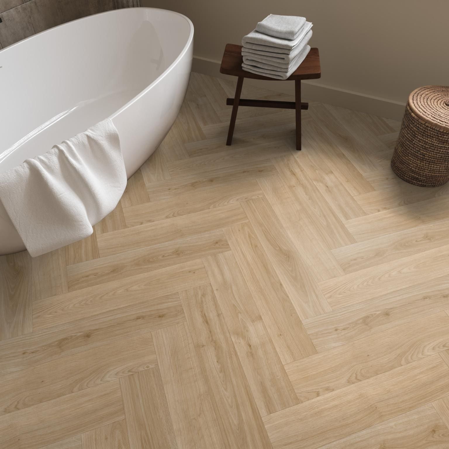 Ambiant Supreme 50 Boreal Visgraat Eiken Naturel 3800 Vinyl