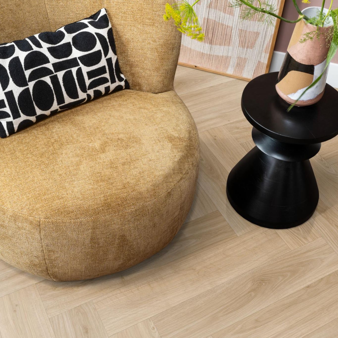Ambiant Supreme 50 Boreal Visgraat Eiken Naturel 3800 Vinyl