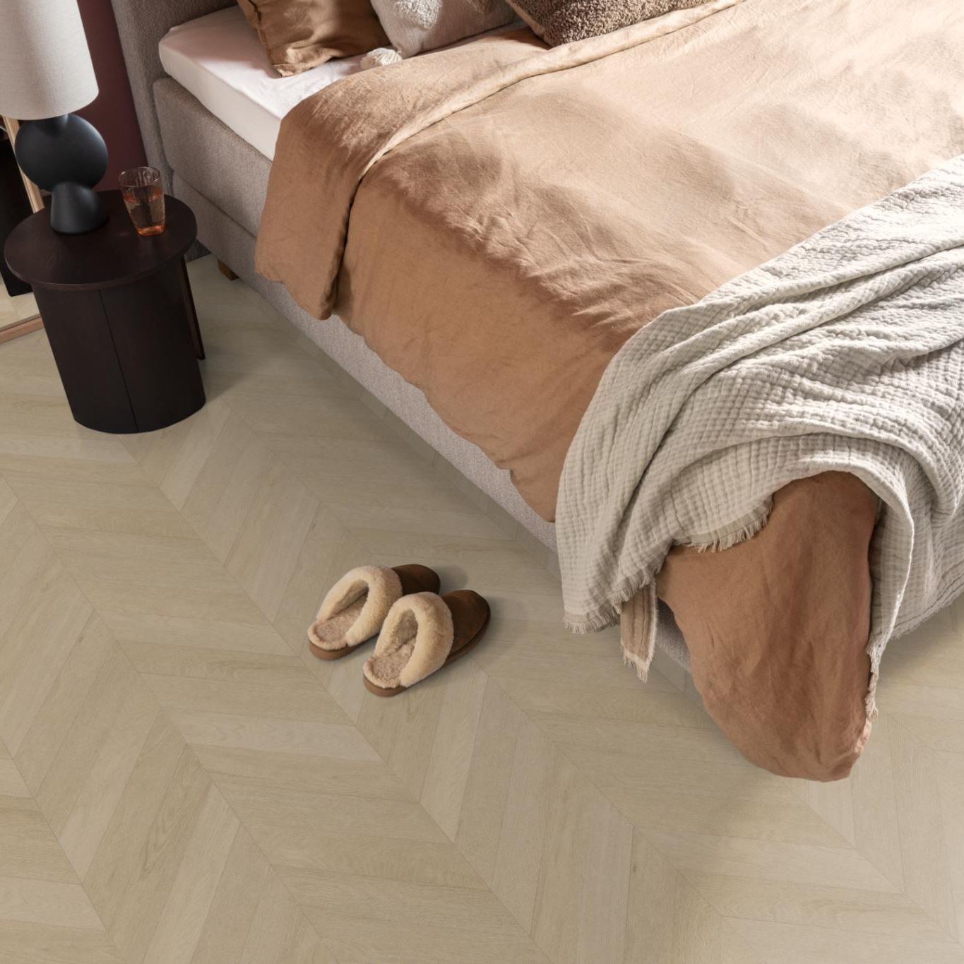 Ambiant Supreme 50 Hongaarse Punt 3201 Beige - Vinyl