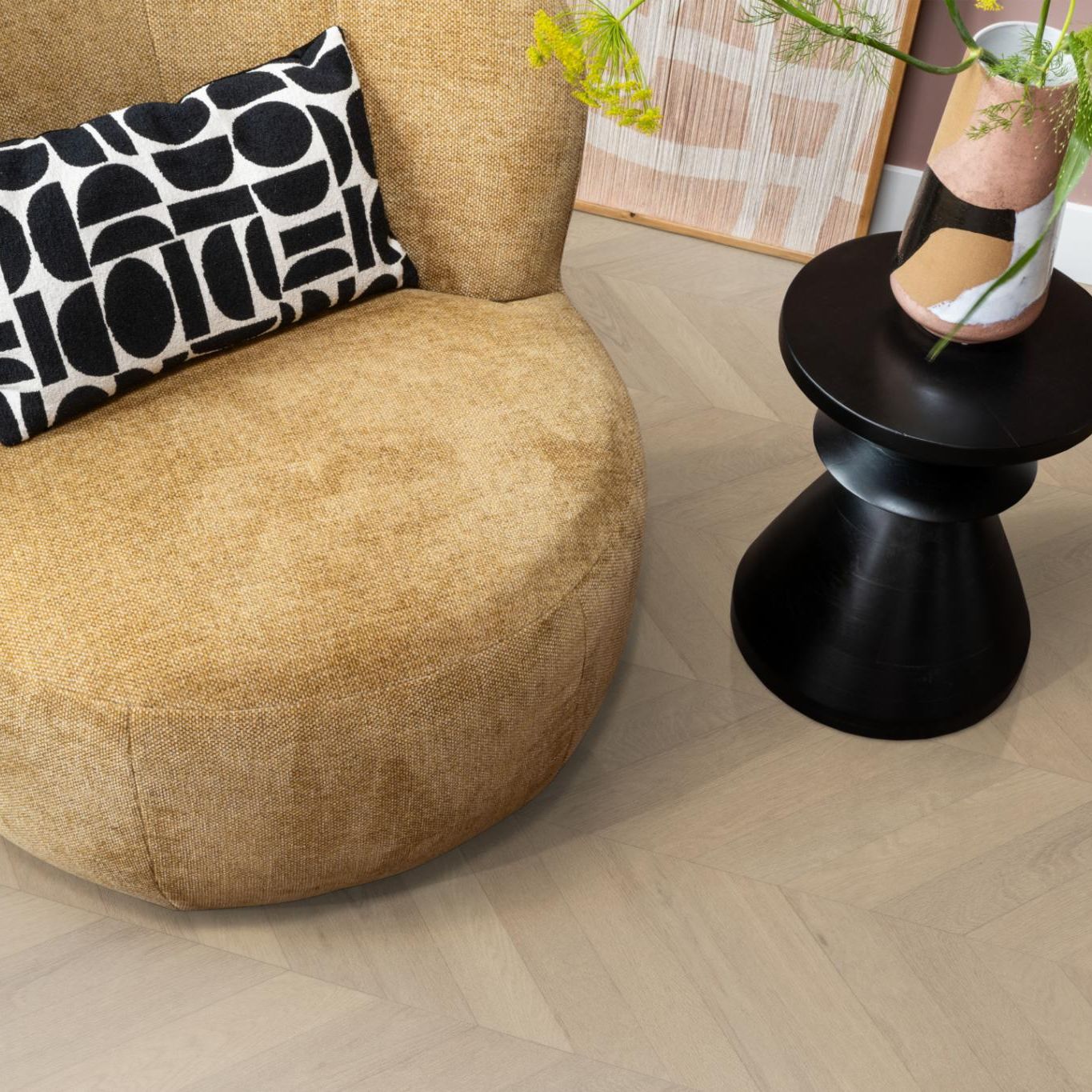 Ambiant Supreme 50 Hongaarse Punt 3202 Naturel - Vinyl