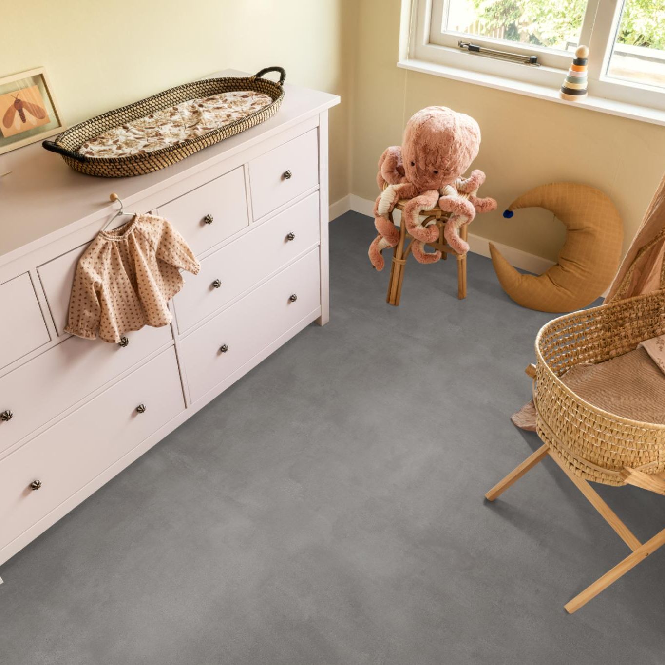 Ambiant Supreme 50 Sting Beton Donkergrijs 9400 Vinyl