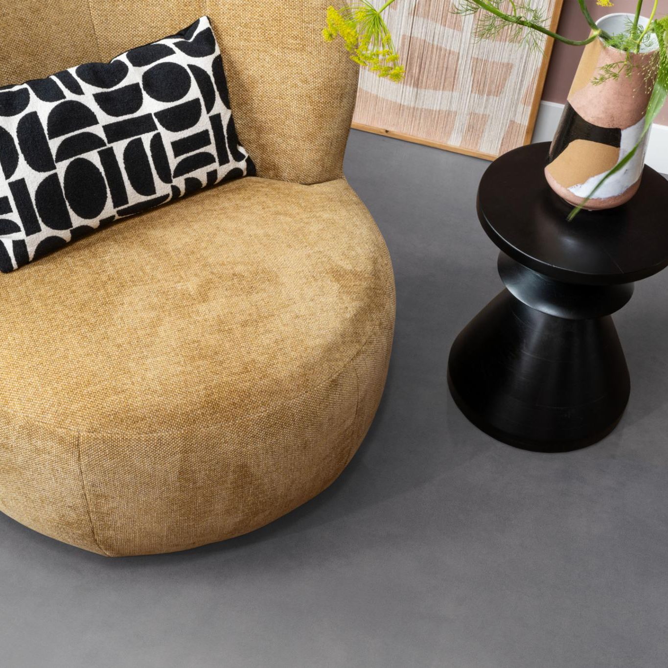 Ambiant Supreme Beton 5708 Antraciet - Vinyl