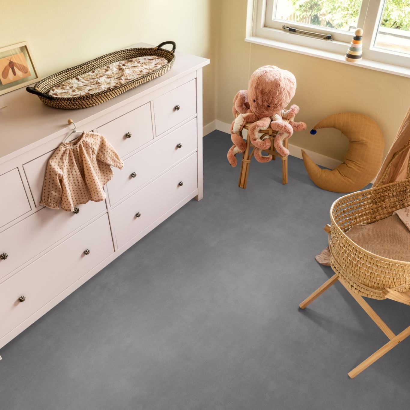 Ambiant Supreme Beton 5709 Donkergrijs - Vinyl