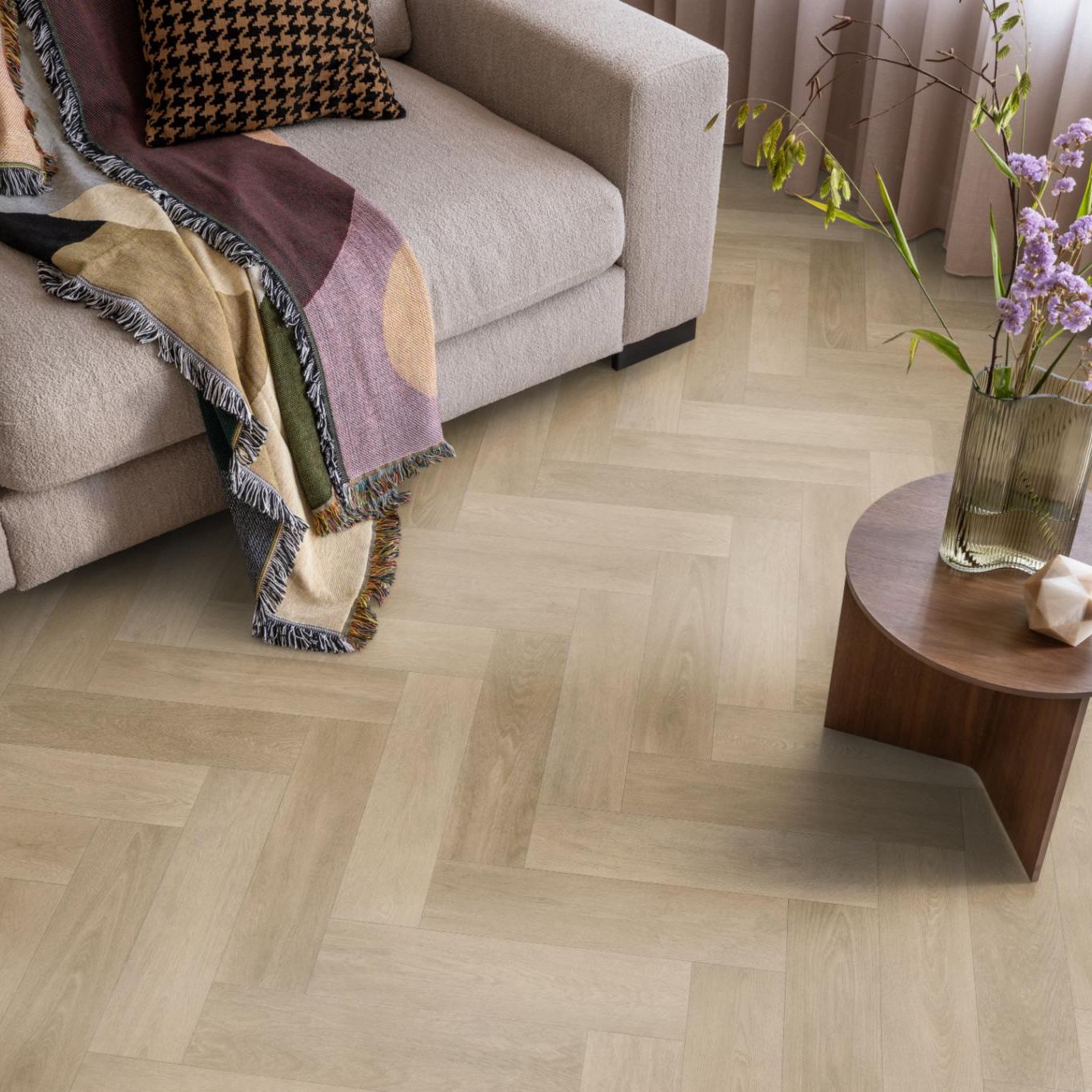 Ambiant Supreme Patagonia 5931 Visgraat Beige - Vinyl