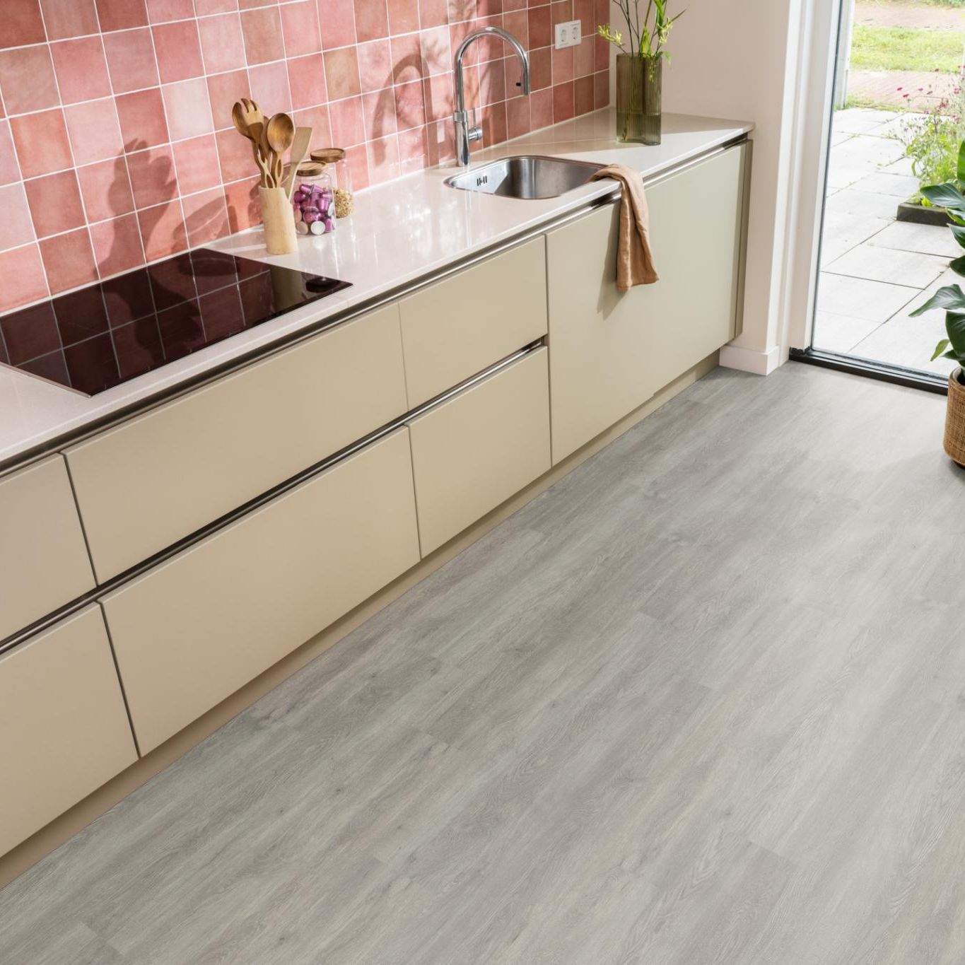 Ambiant Supremo Click Grey - Klik PVC Vloer