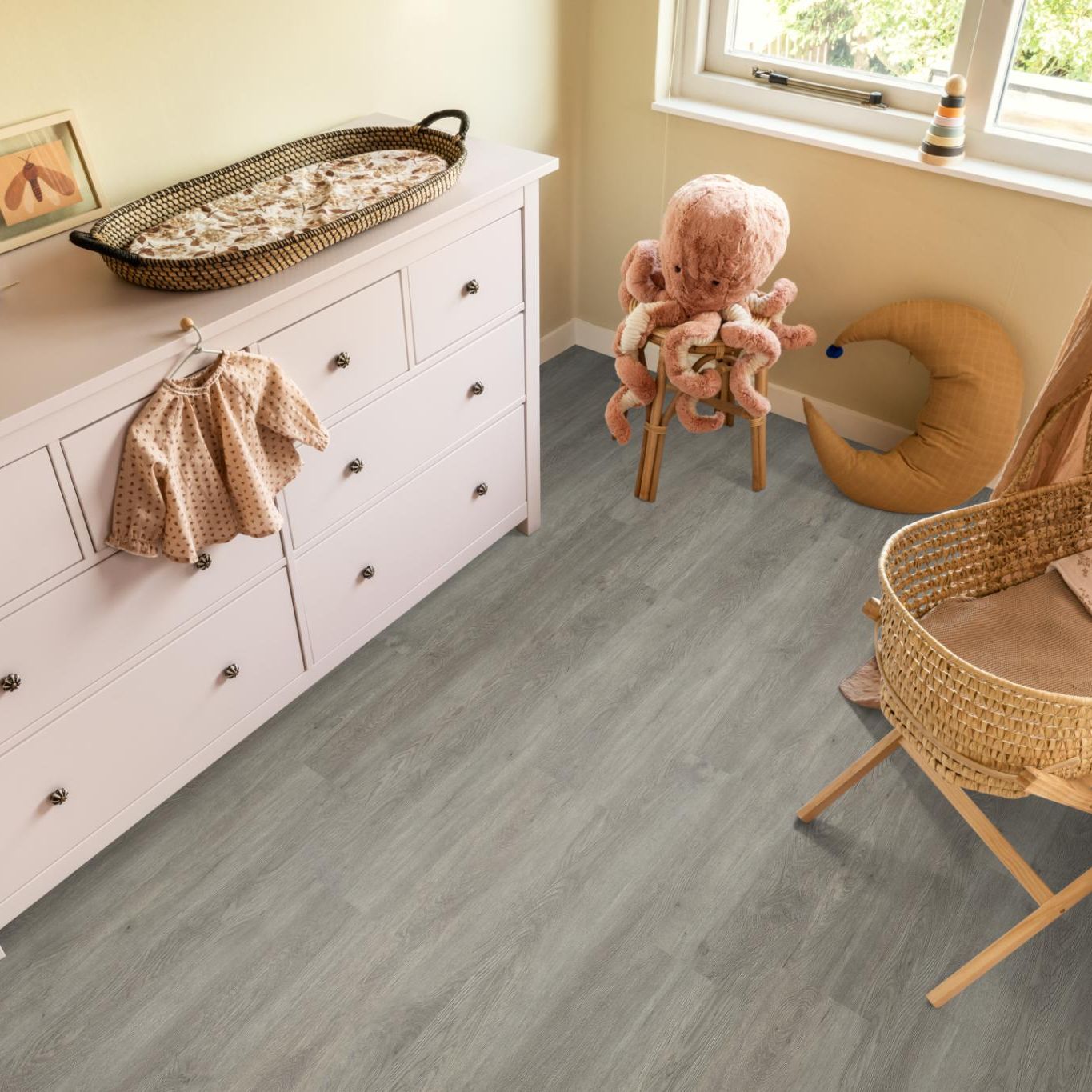 Ambiant Supremo Click Grey - Klik PVC Vloer