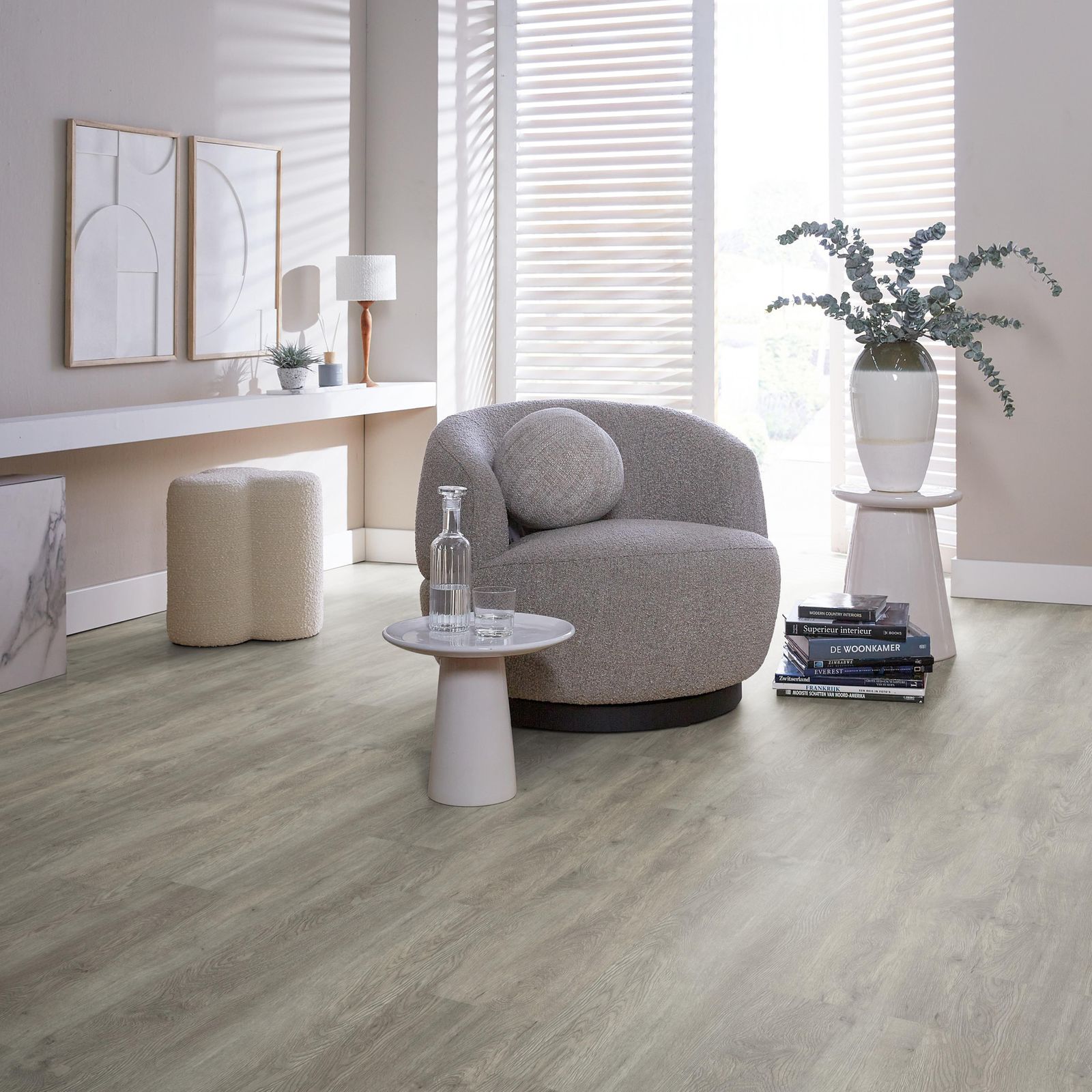 Ambiant Supremo Click Grey - Klik PVC Vloer