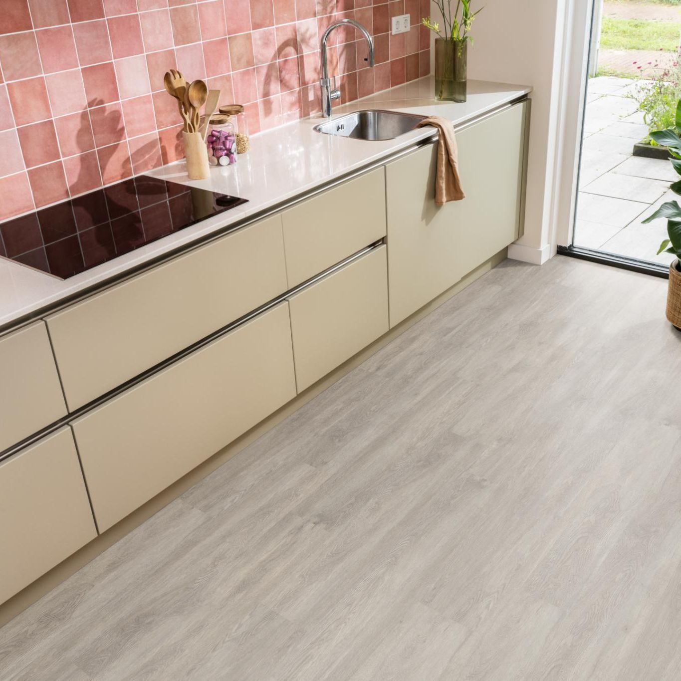 Ambiant Supremo Click Light Grey - Klik PVC Vloer