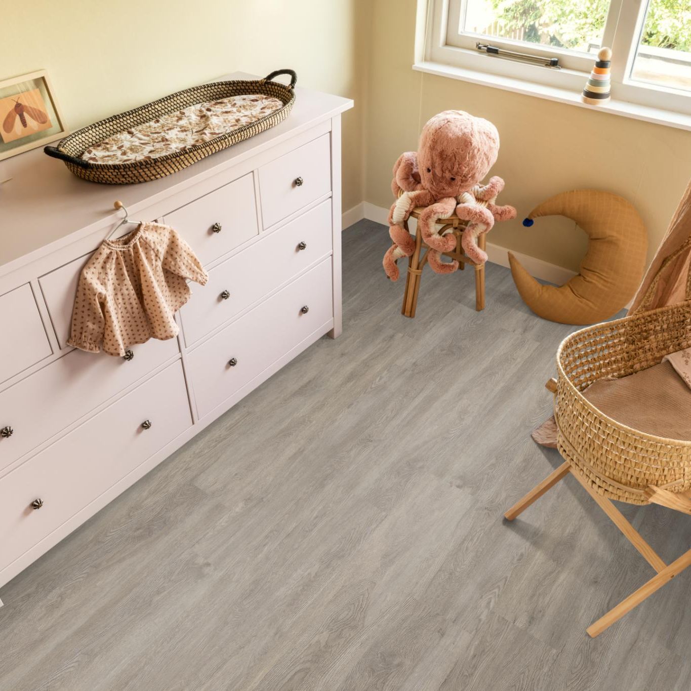 Ambiant Supremo Click Light Grey - Klik PVC Vloer