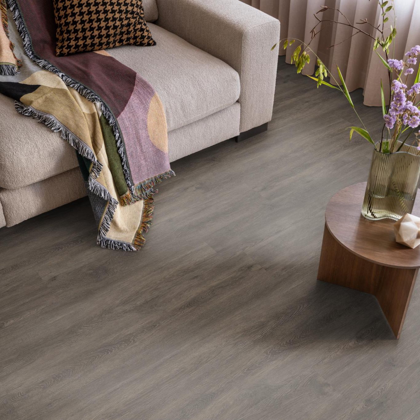 Ambiant Supremo Dryback Dark Grey - Plak PVC Vloer