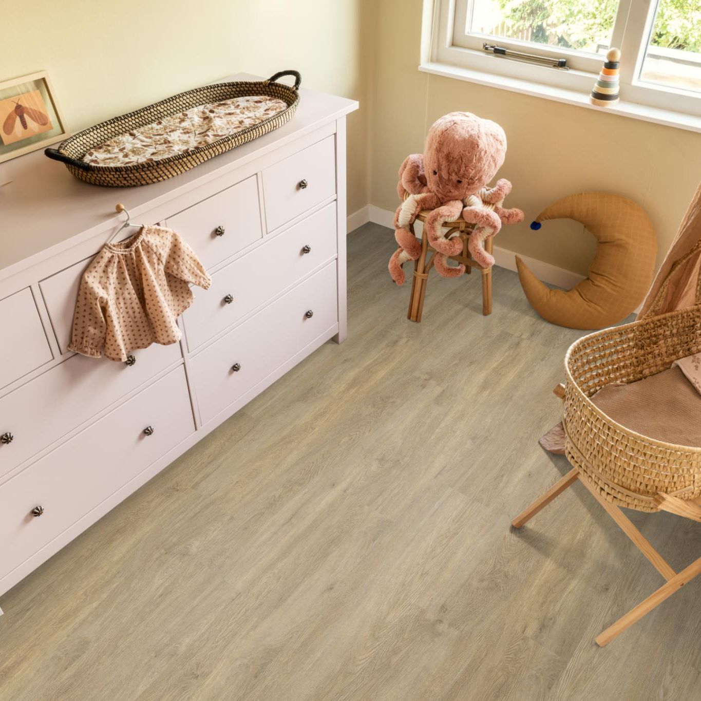 Ambiant Supremo Dryback Natural Oak - Plak PVC Vloer