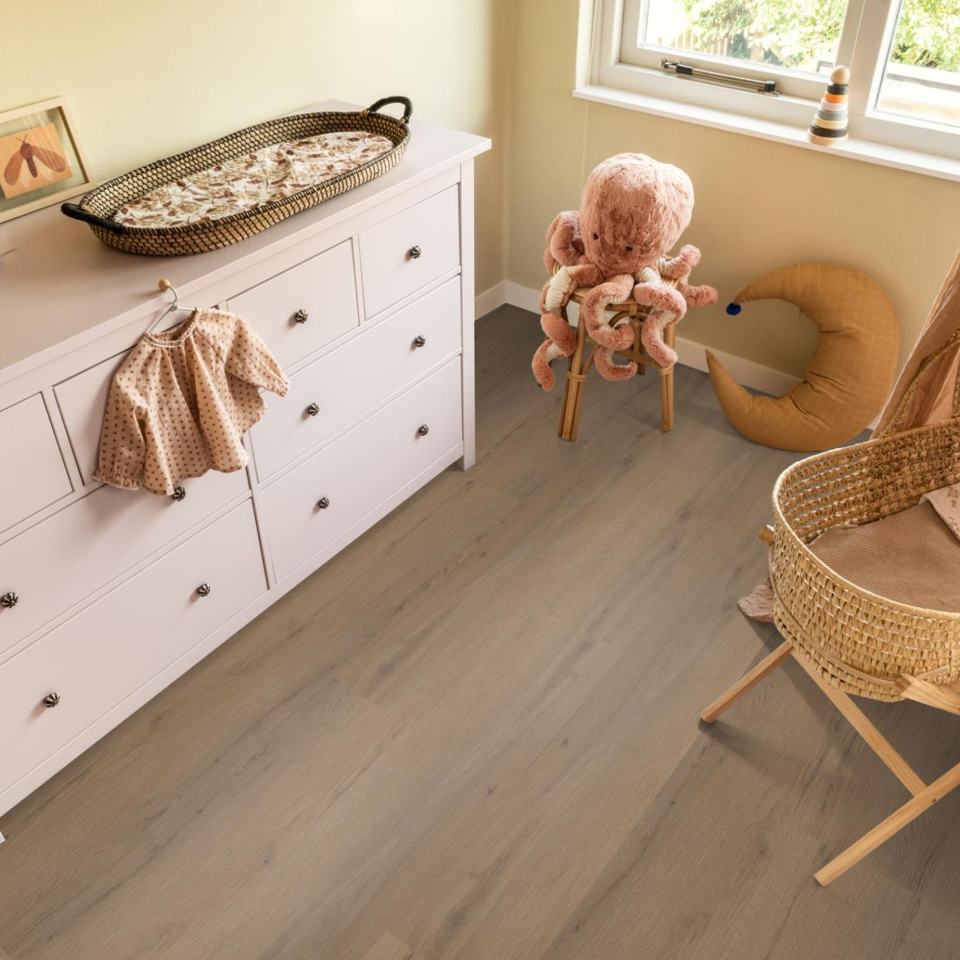 Ambiant Venera Dryback Dark Oak - Plak PVC Vloer