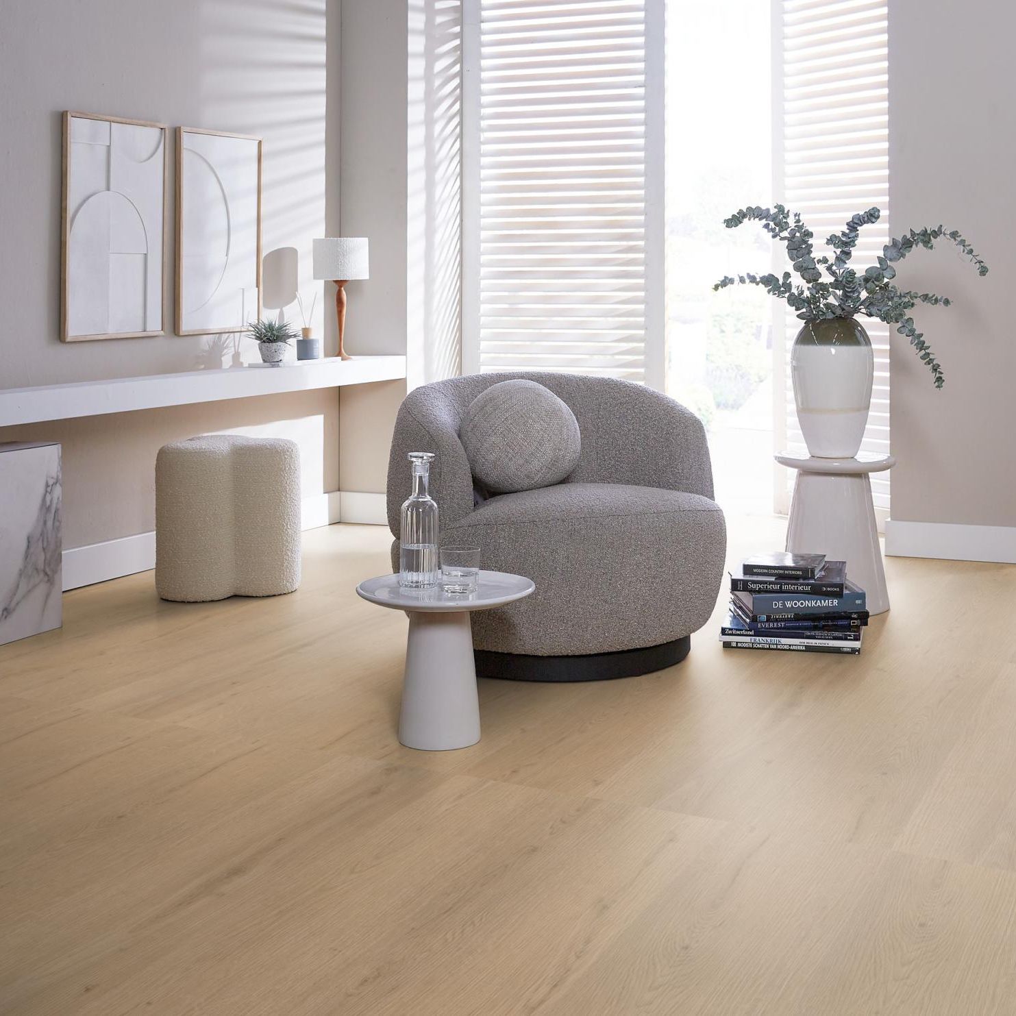 Ambiant Venera Dryback Natural Oak - Plak PVC Vloer