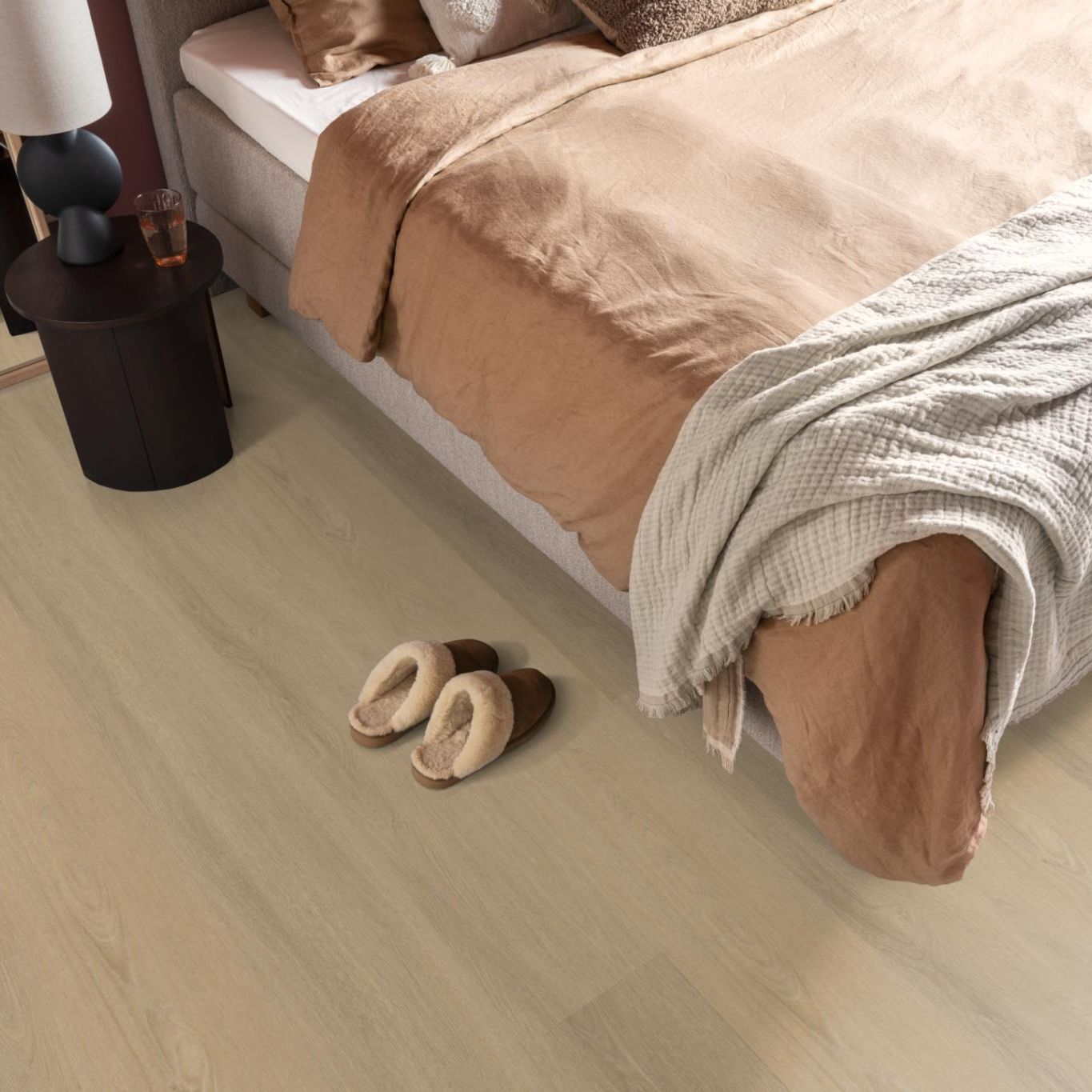 Ambiant Viranto Dryback Warm Beige - Plak PVC Vloer