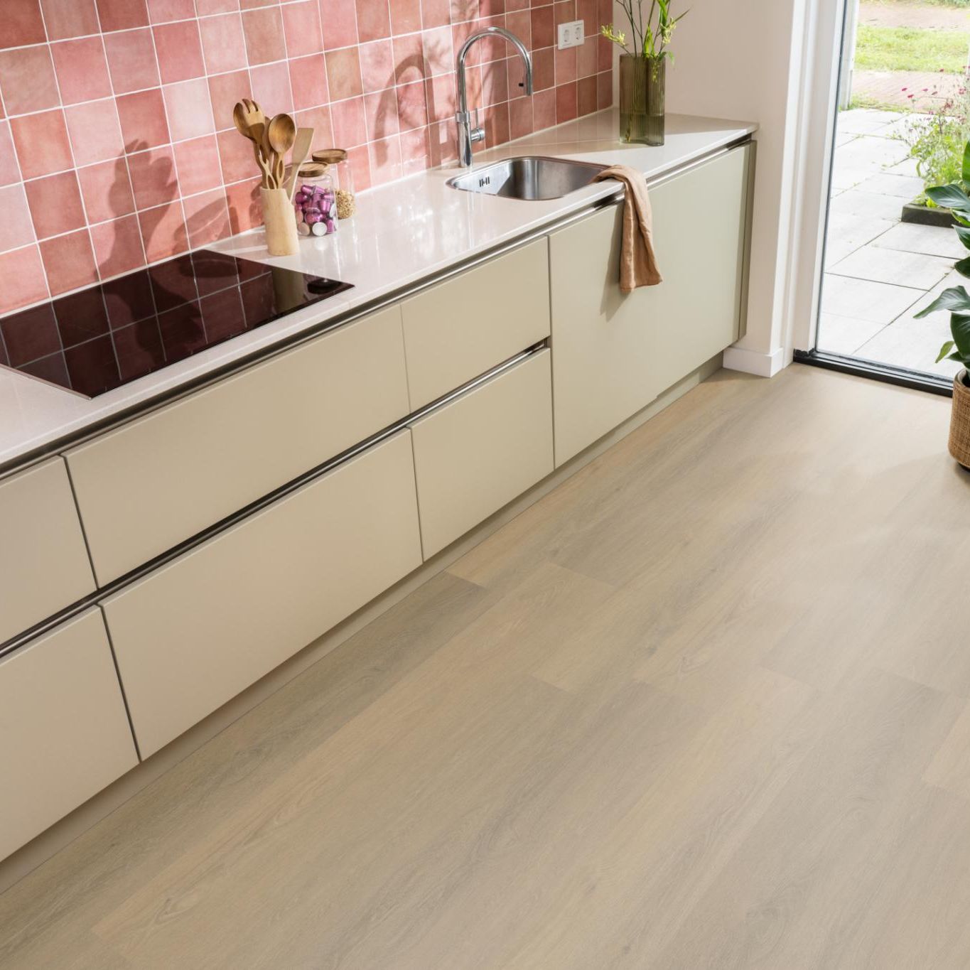 Ambiant Viranto Dryback Warm Natural - Plak PVC Vloer