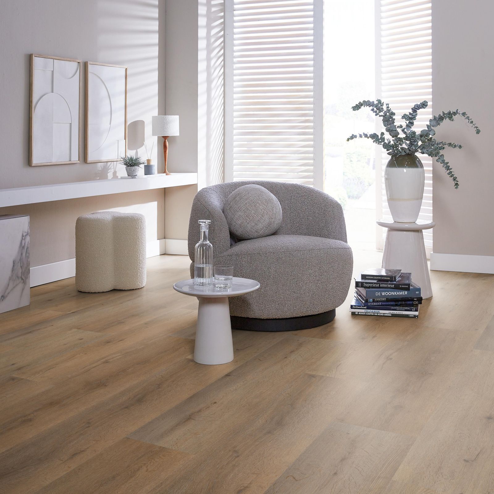 Ambiant Vivero Dryback Smoky - Plak PVC Vloer