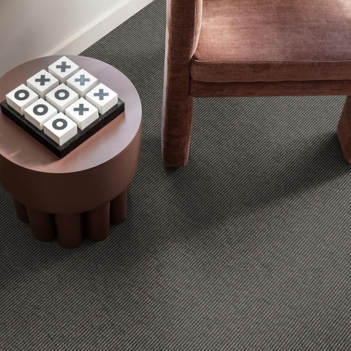 Ambiant Weave Design Bruingrijs 0125 - Vloerbedekking - Tapijt