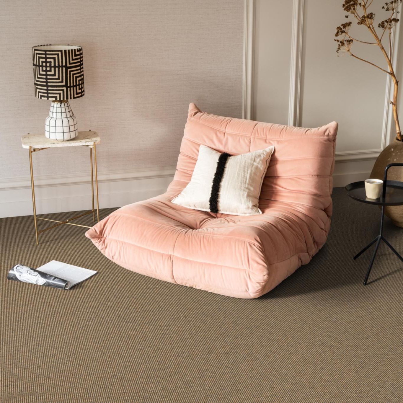 Ambiant Weave Design Caramel 0480 - Vloerbedekking - Tapijt