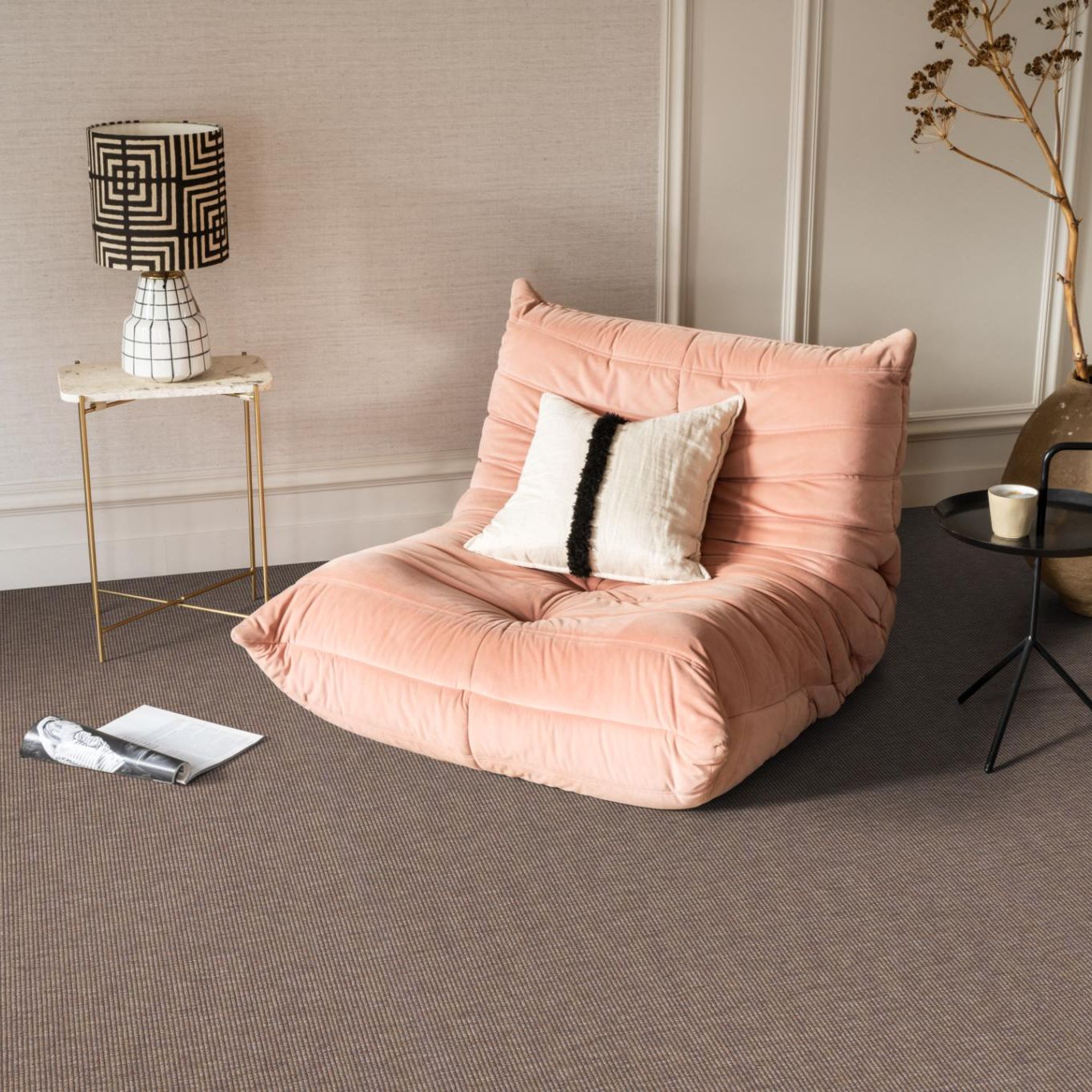 Ambiant Weave Design Zand 0410 - Vloerbedekking - Tapijt