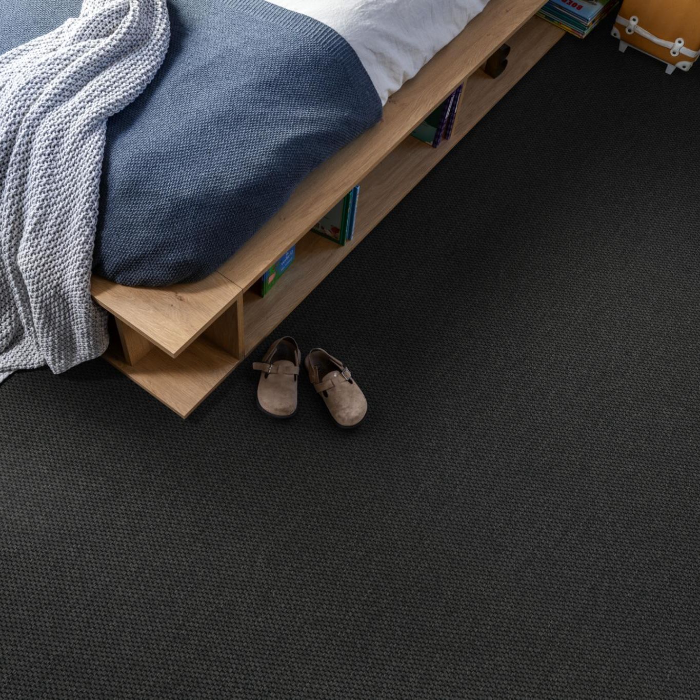 Ambiant Weave Tex Antraciet 0205 - Vloerbedekking - Tapijt