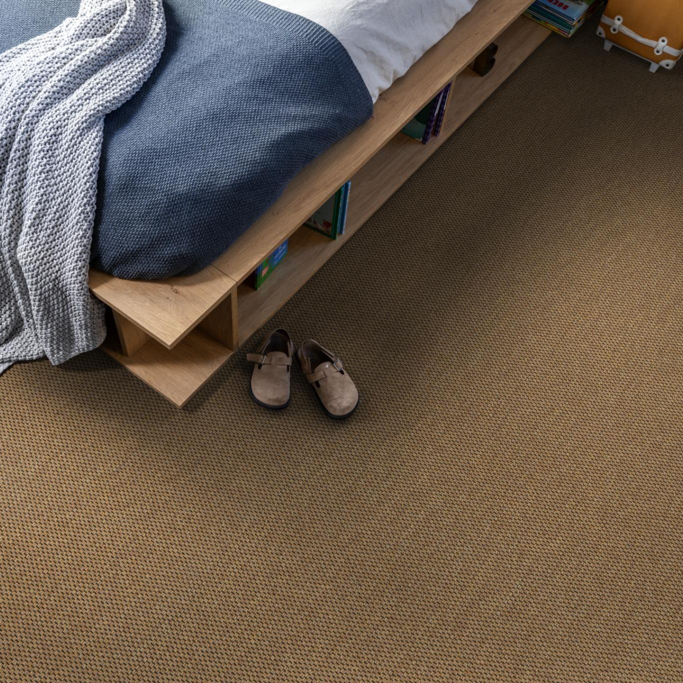 Ambiant Weave Tex Caramel 0480 - Vloerbedekking - Tapijt