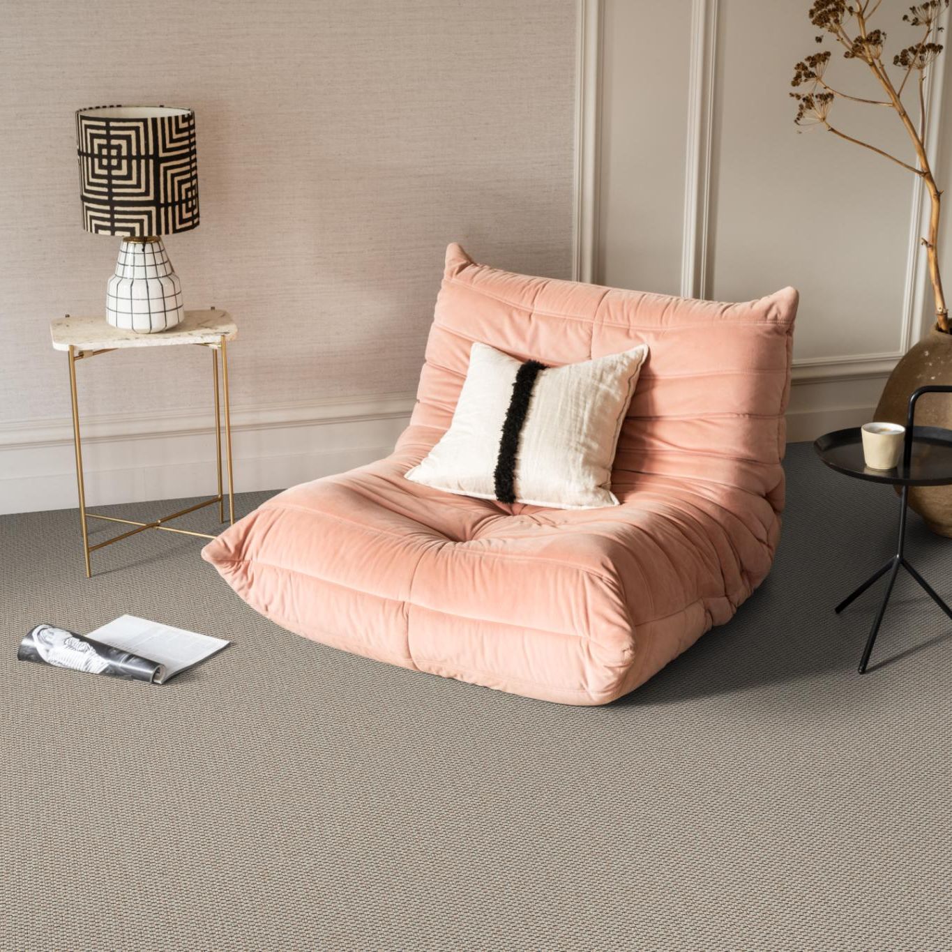 Ambiant Weave Tex Nougat 0035 - Vloerbedekking - Tapijt