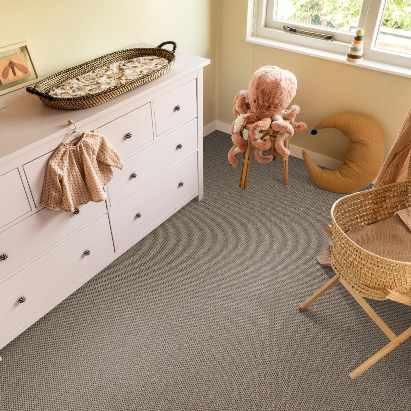 Ambiant Weave Tex Zand 0410 - Vloerbedekking - Tapijt