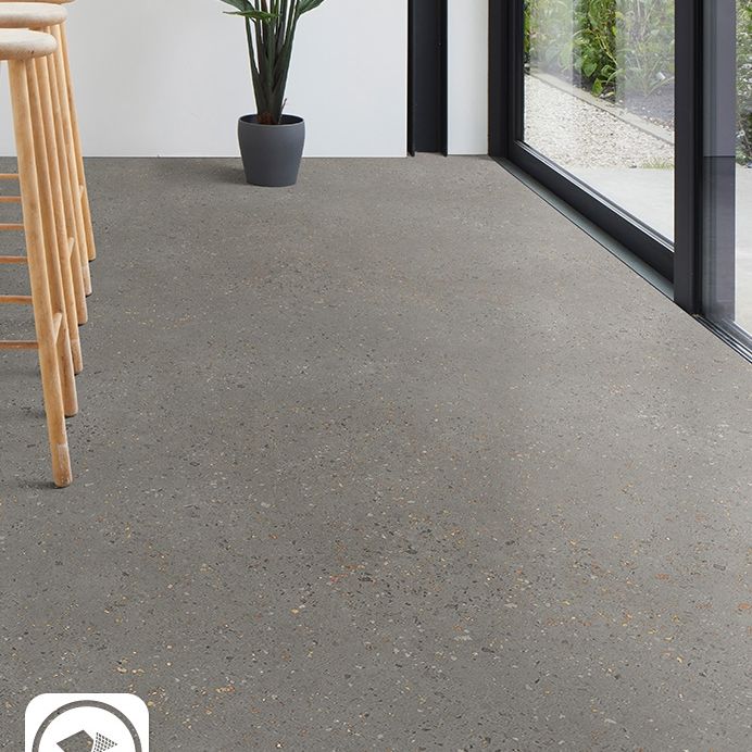 Interfloor Dynamic Stone 506 - Vinyl - Black Tex Back