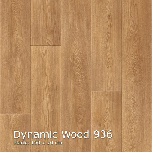 Interfloor Dynamic Wood 936 - Vinyl - Black Tex Back