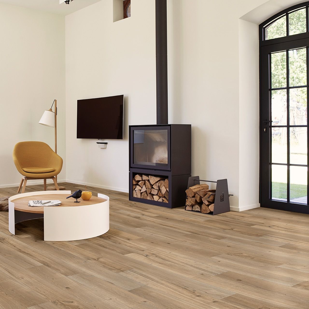 Interfloor Dynamic Wood-XXL X21 - Vinyl - Black Tex Back