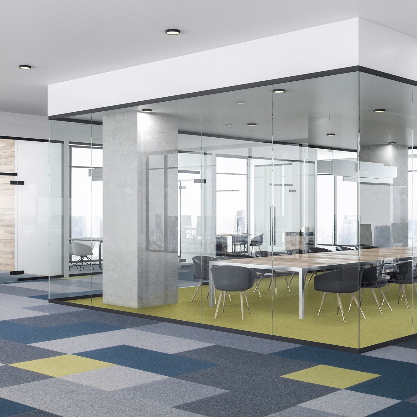 Interfloor Fortuna Project SDN 690 - Vloerbedekking - Tapijt
