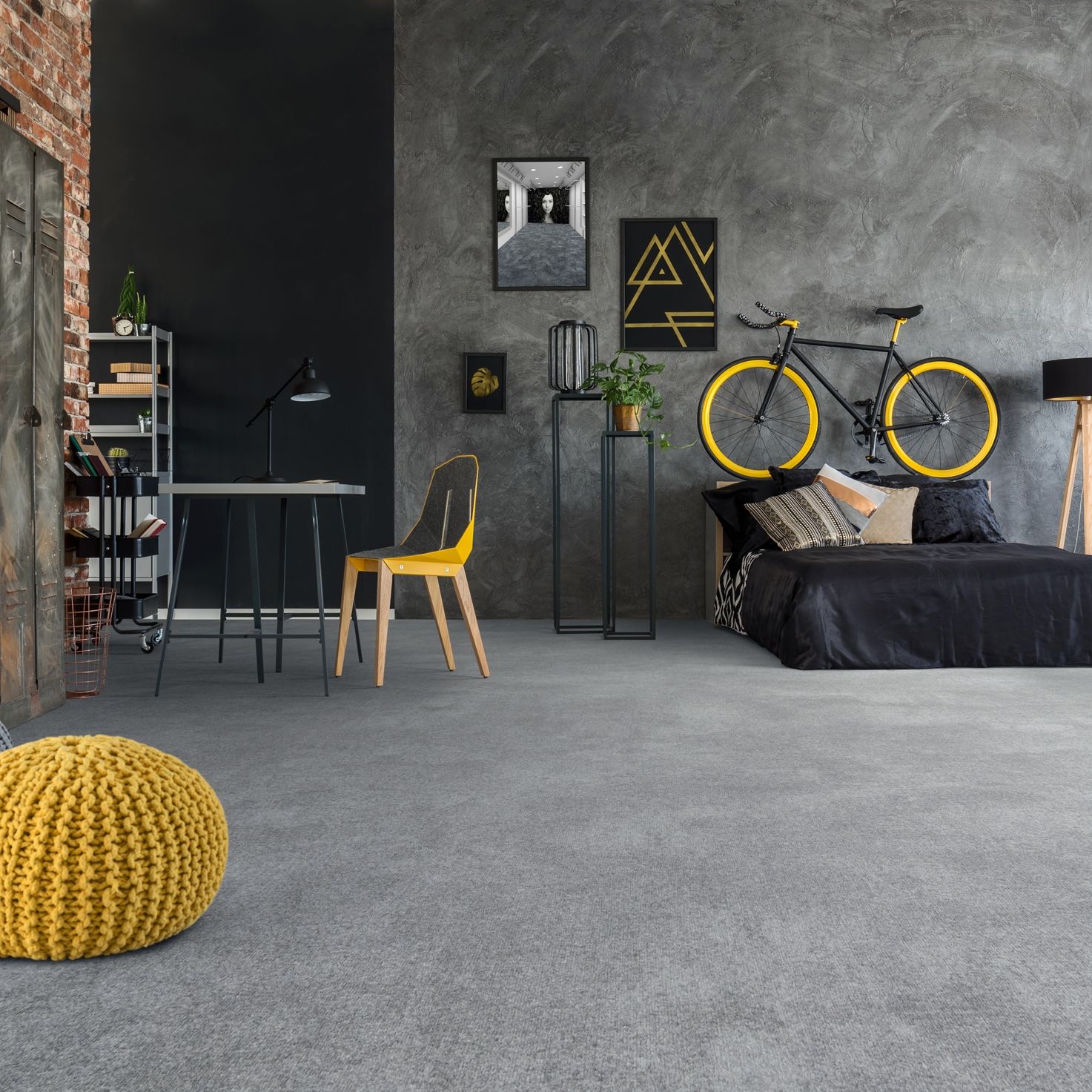 Interfloor Myscrete  882 - Vloerbedekking - Tapijt