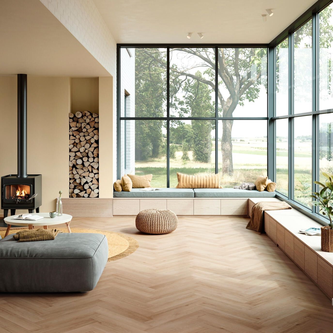 Berry Alloc Zenn 55 Visgraat Orlando 60002244 - Klik PVC Vloer