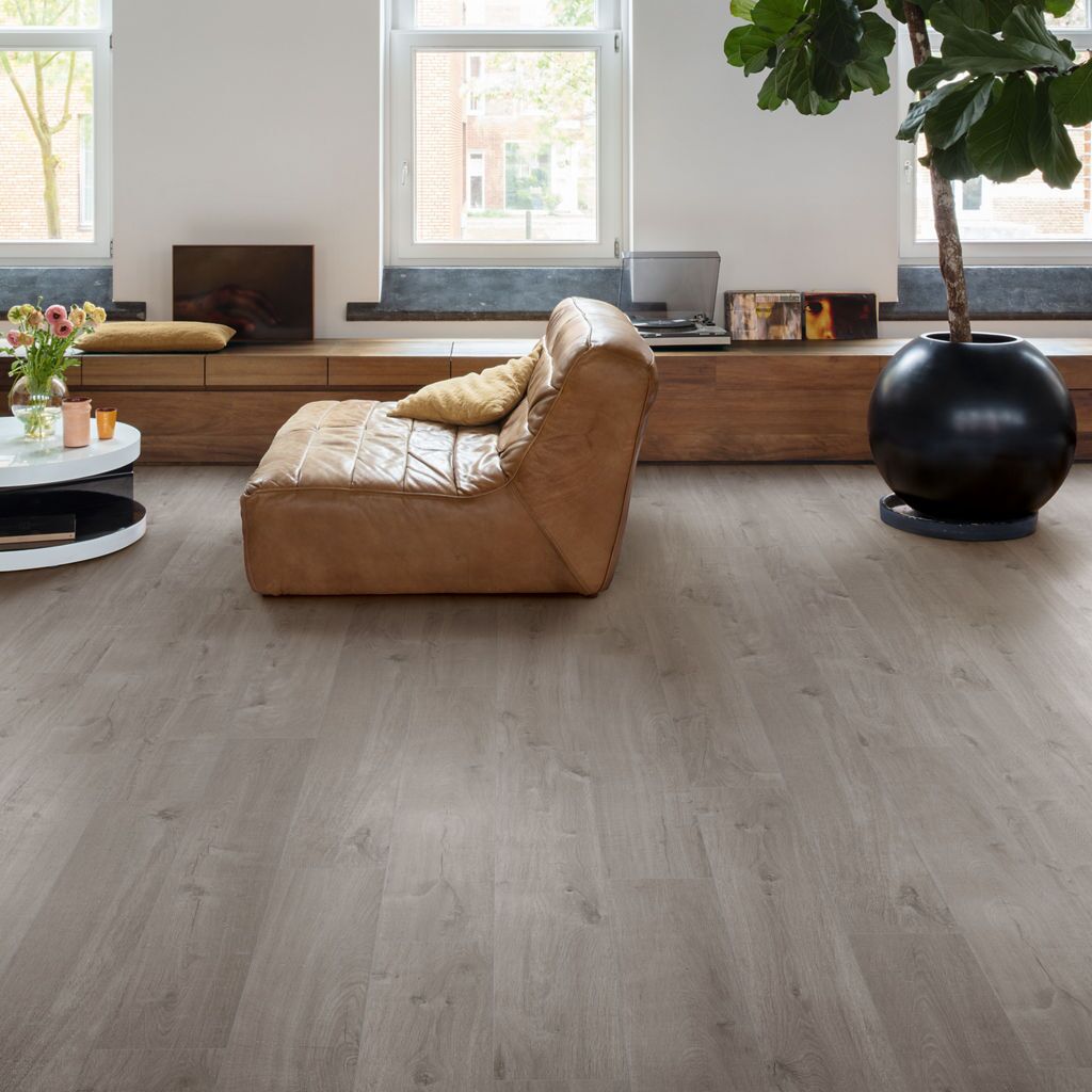 Quick-Step Bloom AVMPU40202 Katoen Cosygrijze Eik - Klik PVC Vloer
