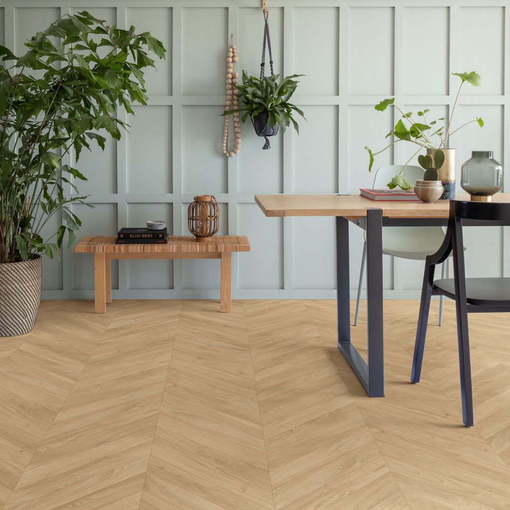 Quick-Step Impressive Patterns IPA4160 Eik Visgraat Medium - Laminaatvloer