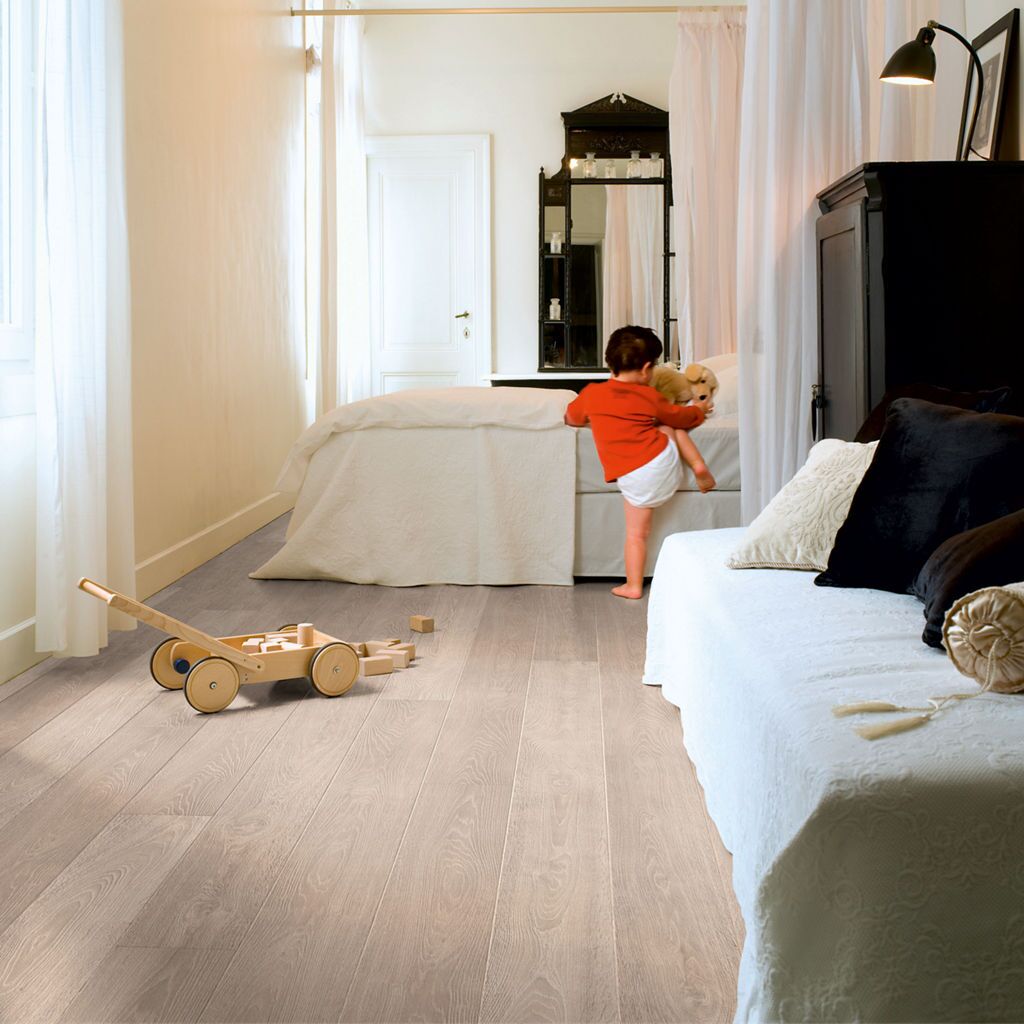Quick-Step Largo LPU3985 Vintage Eik Wit - Laminaatvloer