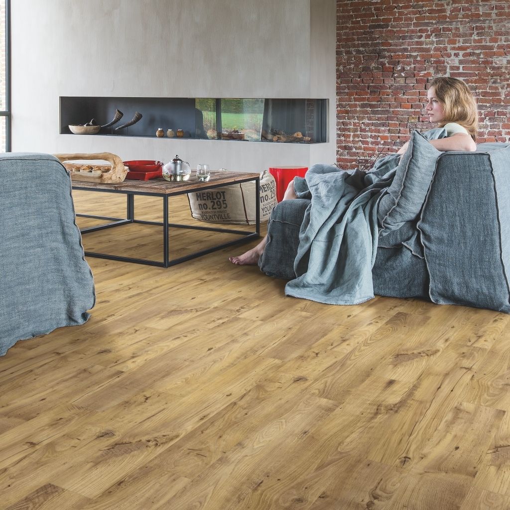 Quick-Step Livyn Balance Rigid Click RBACP40029 Vintage Kastanje Natuur - Klik PVC Vloer