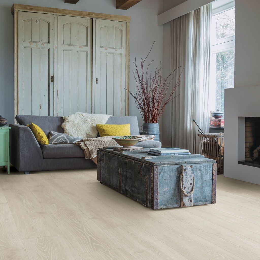 Quick-Step Majestic MJ3547 Bosland Eik Lichtgrijs - Laminaatvloer