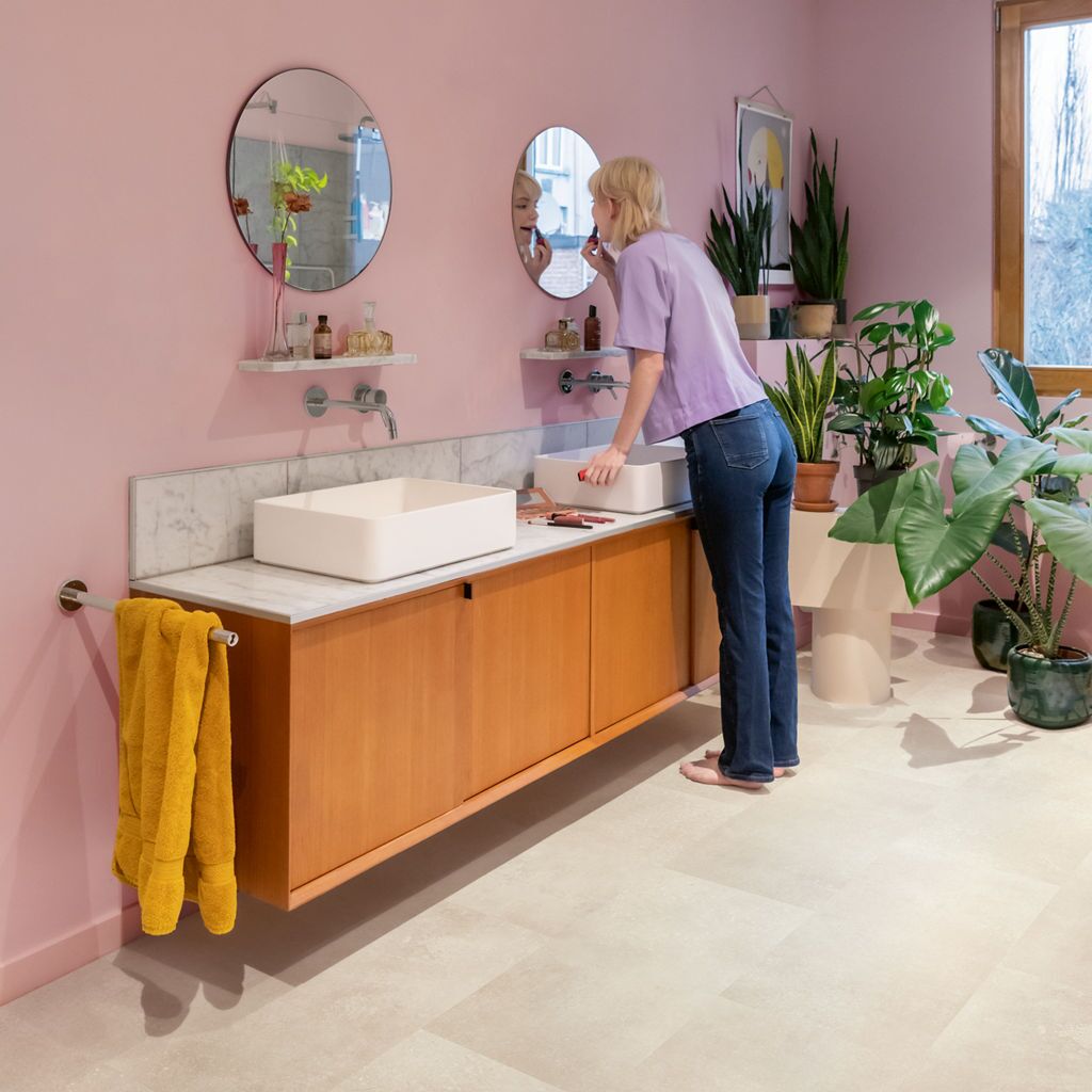 Quick-Step Oro Base AVSTT40232 Koraalrots - Klik PVC Vloer