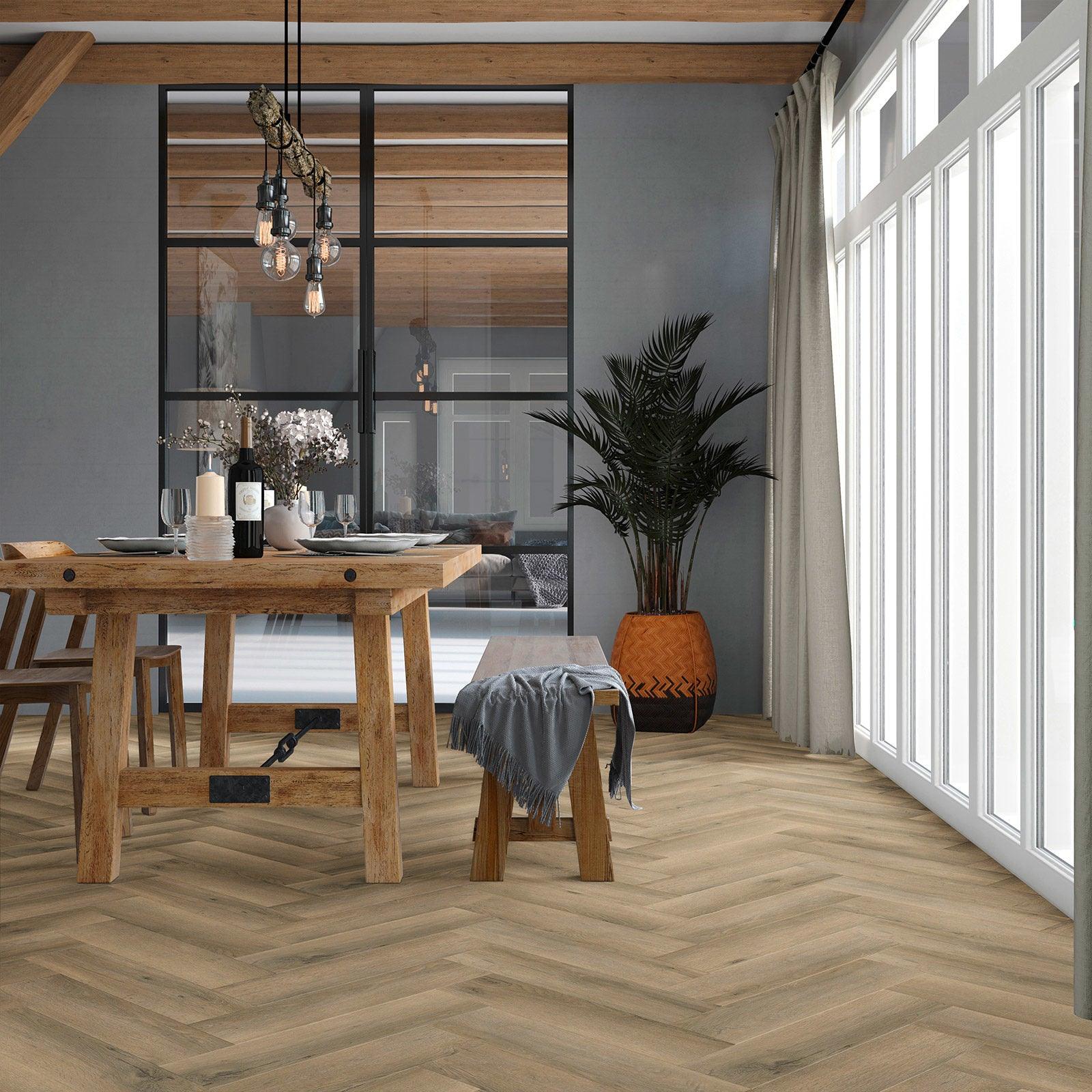Vivafloors Visgraat Dryback 6850 - Harman Vloeren Amsterdam