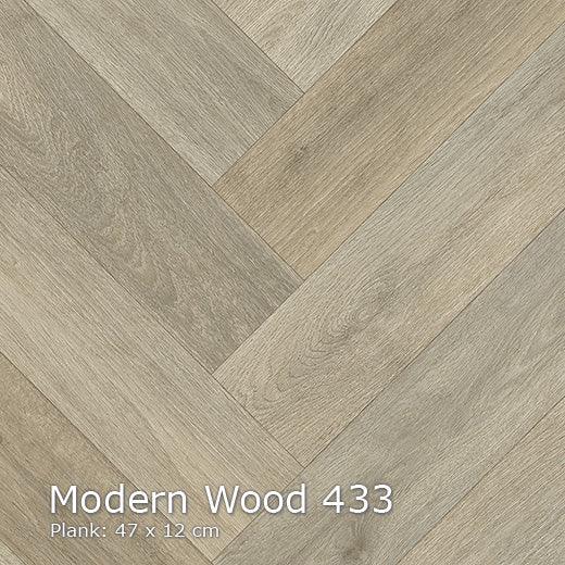 Interfloor Modern Wood 433 - Visgraat Vinyl - Harman Vloeren Amsterdam